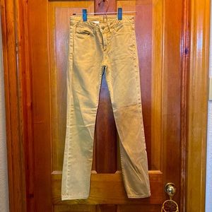 Original American Apparel Slim Slack Mustard sz 25